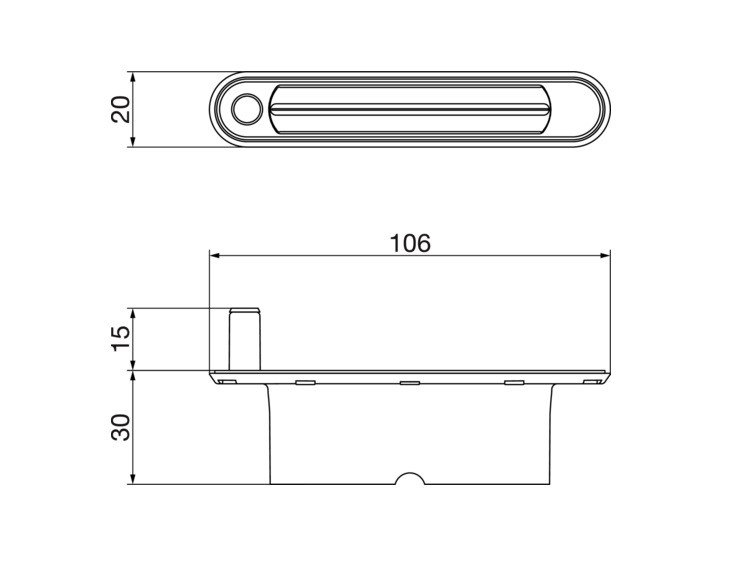 Viega Advantix Vario 4965.98 suchy syfon do odpływu liniowego 827 243