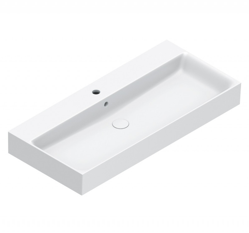 Catalano Premium umywalka 100 cm 100x47 z otworem biały 0221001001