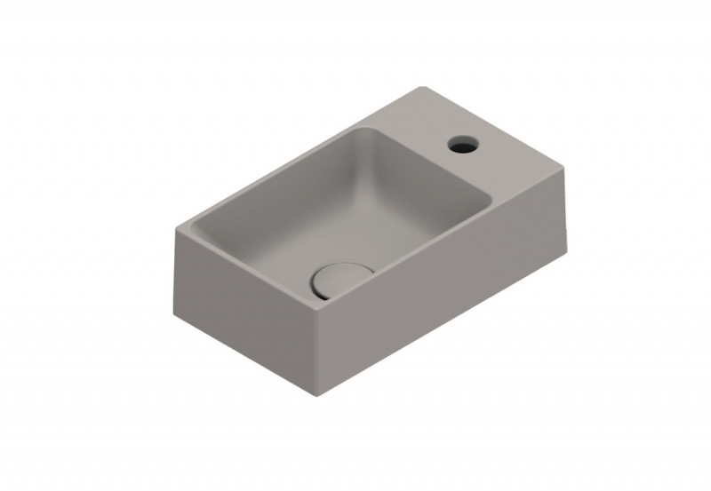 Catalano Premium umywalka mała 40x23 z otworem tortora matowy cataglaze 0220411032