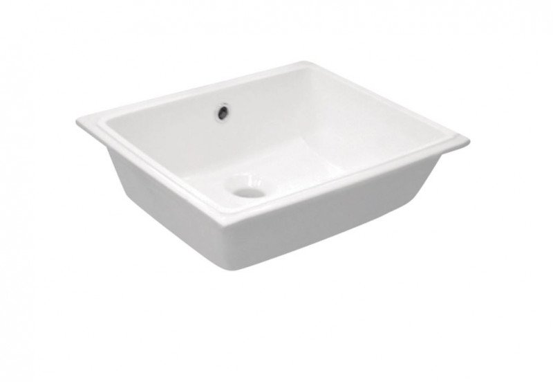 Kerasan Agua Libre Inka Project umywalka półblatowa 40x40 biały 3412