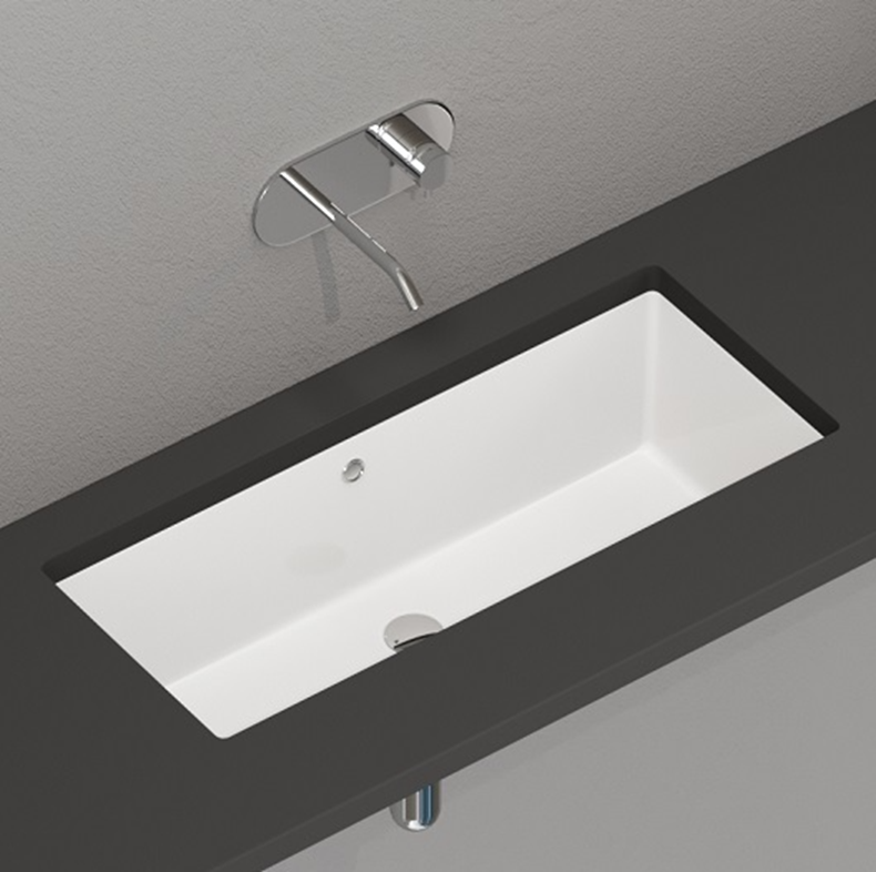 Kerasan Agua Libre Inka Project umywalka półblatowa 40x40 biały 3412