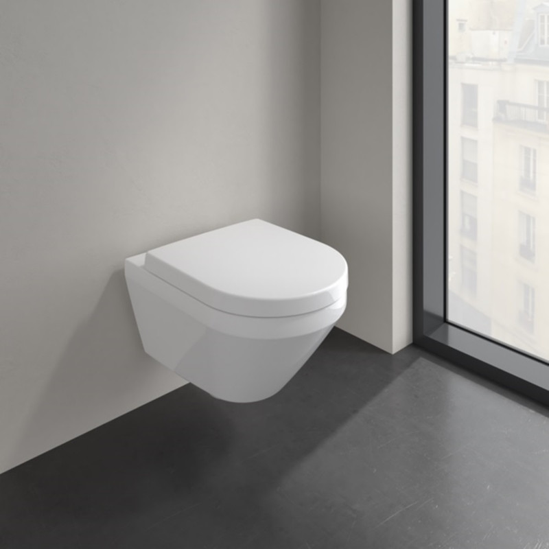 Villeroy&Boch Architectura TwistFlush muszla wisząca + deska wolnoopadająca weiss alpin 4694CL01