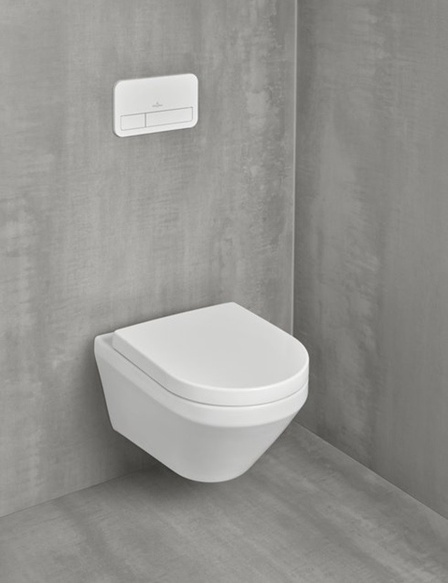 Villeroy&Boch Architectura TwistFlush muszla wisząca + deska wolnoopadająca weiss alpin Ceramicplus 4694CLR1
