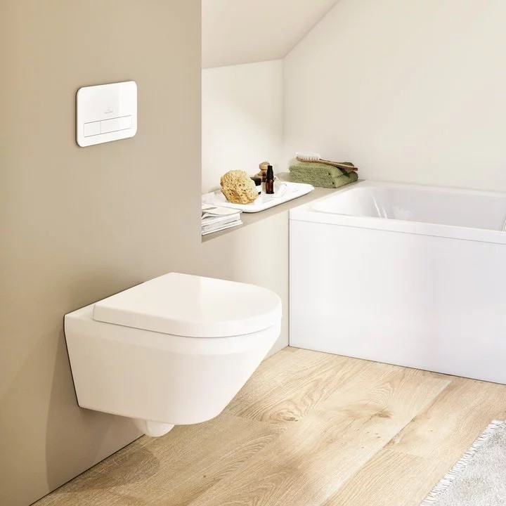 Villeroy&Boch Architectura TwistFlush muszla wisząca + deska wolnoopadająca weiss alpin Ceramicplus 4694CLR1