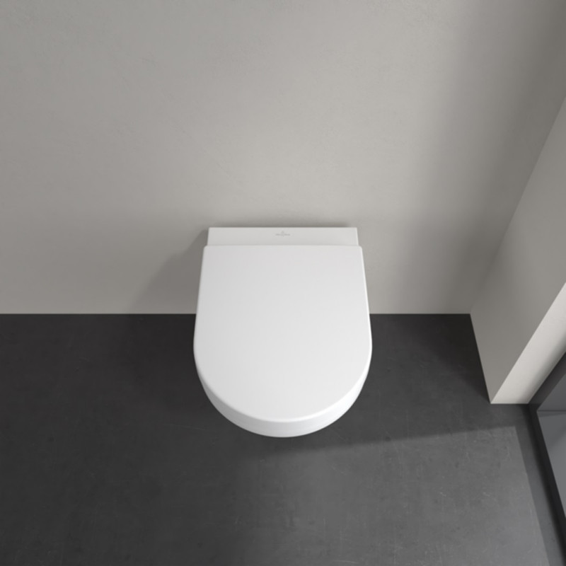 Villeroy&Boch Architectura TwistFlush muszla wisząca + deska wolnoopadająca weiss alpin Ceramicplus 4694CLR1