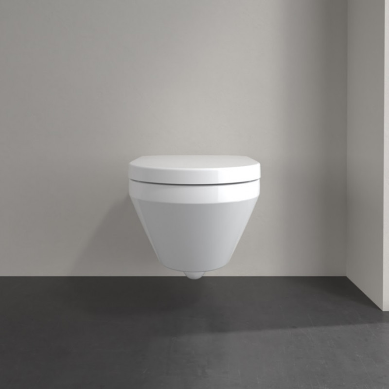 Villeroy&Boch Architectura TwistFlush muszla wisząca + deska wolnoopadająca weiss alpin Ceramicplus 4694CLR1