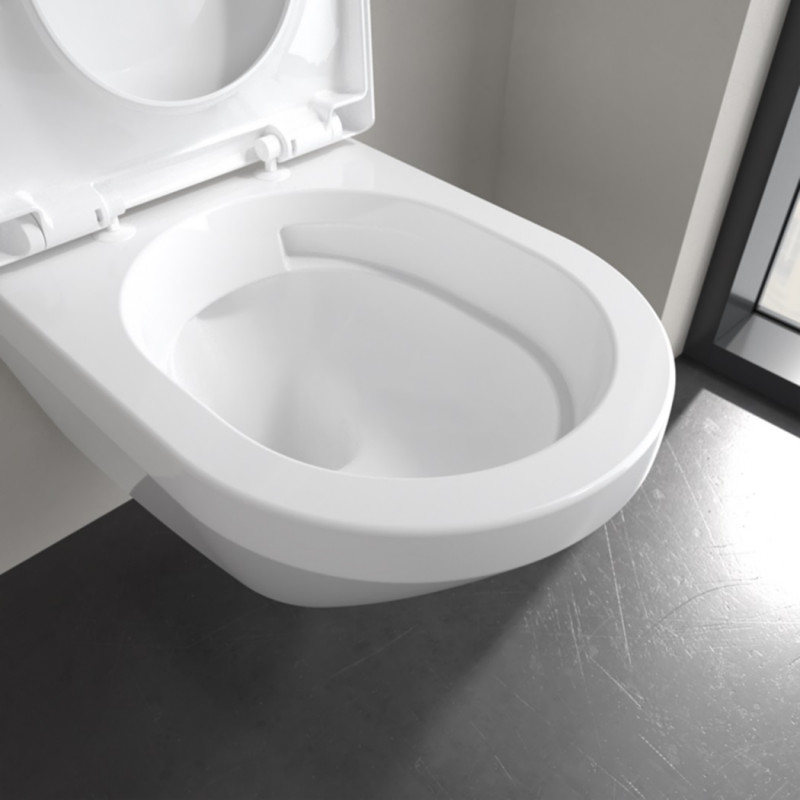 Villeroy&Boch Architectura TwistFlush muszla wisząca + deska wolnoopadająca weiss alpin 4694CL01