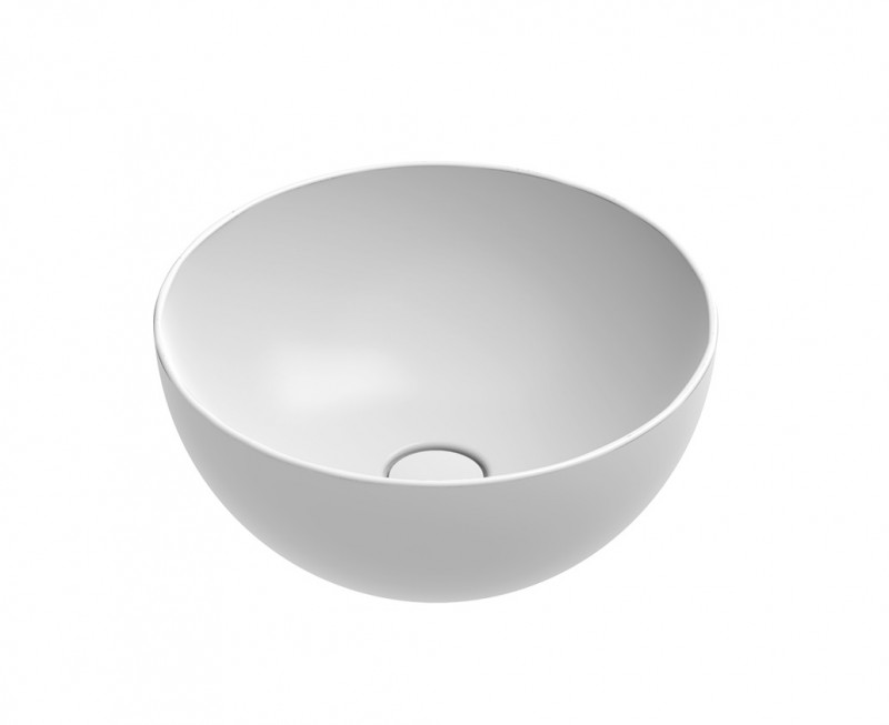 Catalano Green umywalka nablatowa 40x40 biały matowy Cataglaze 0423400021