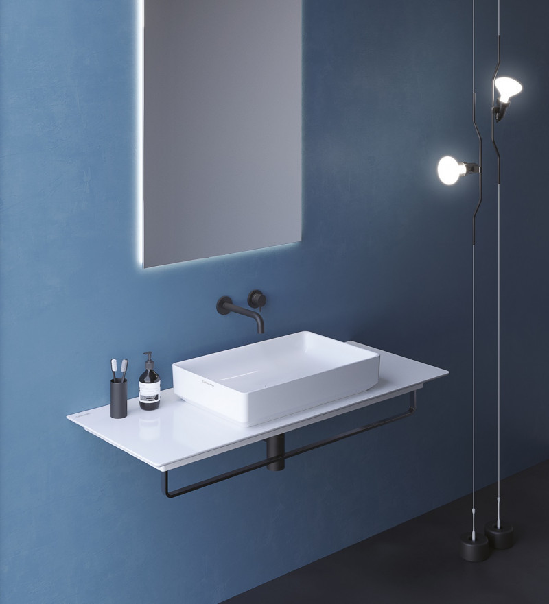 Catalano Green umywalka nablatowa 50x38 biały połysk Cataglaze 0422500001