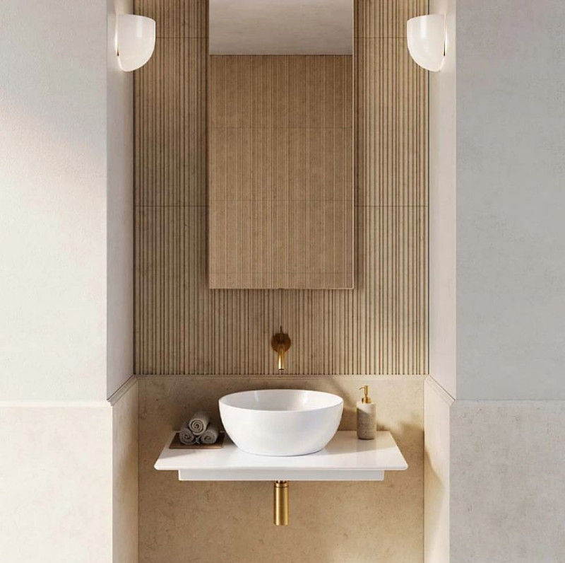 Catalano Green umywalka nablatowa 40x40 biały matowy Cataglaze 0423400021