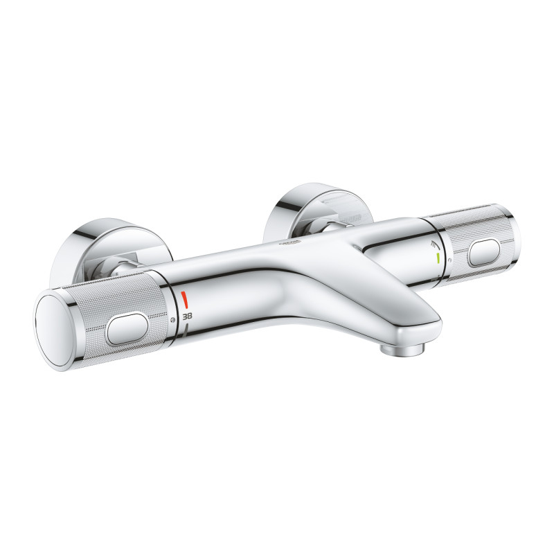 Grohe Precision Feel termostatyczna bateria wannowa ścienna chrom 34788000