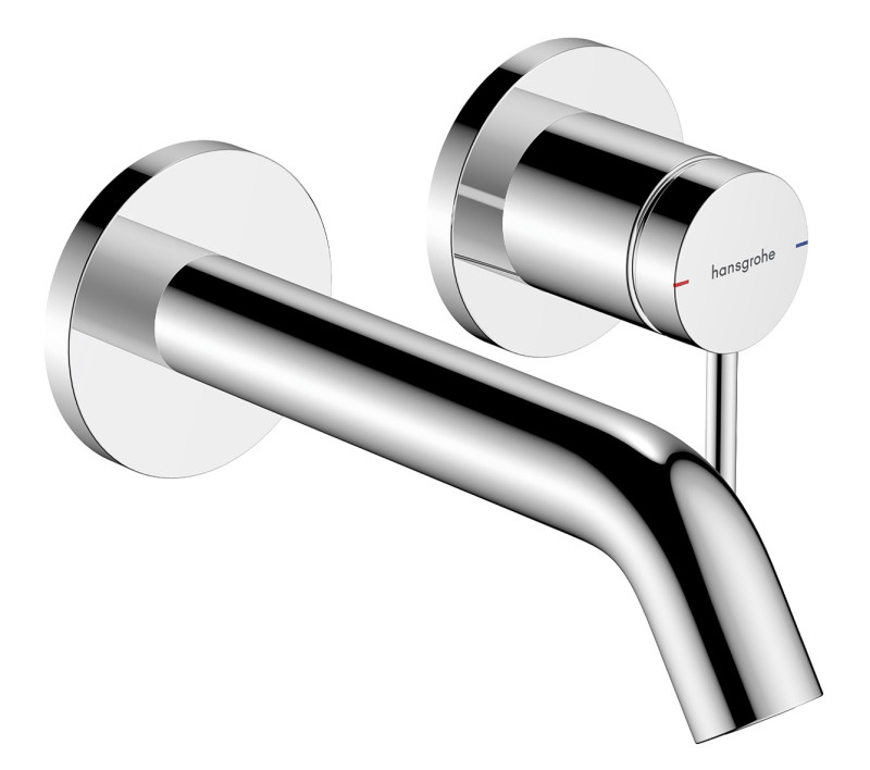 Hansgrohe Tecturis S bateria umywalkowa podtynkowa z wylewką 16,5cm chrom połysk 73350000