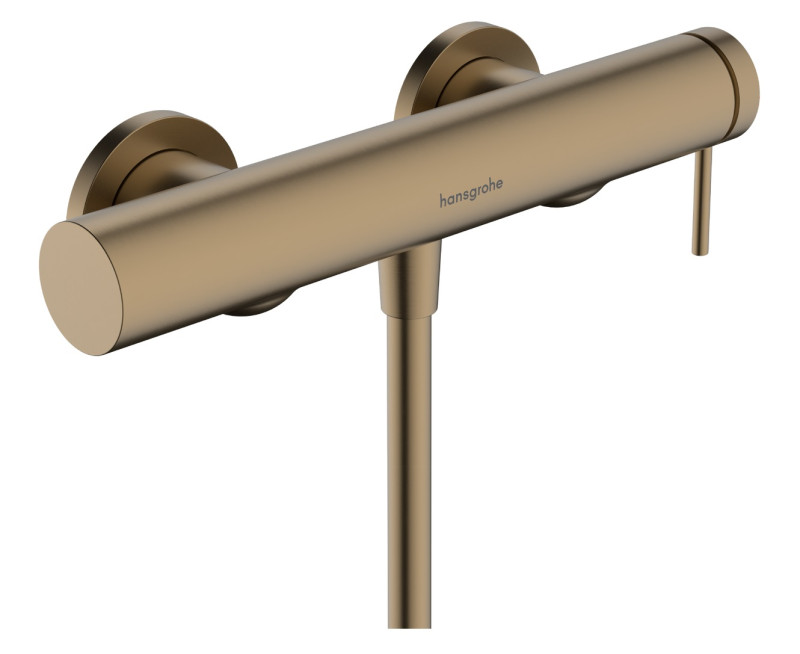 Hansgrohe Tecturis S bateria prysznicowa ścienna brąz szczotkowany 73622140