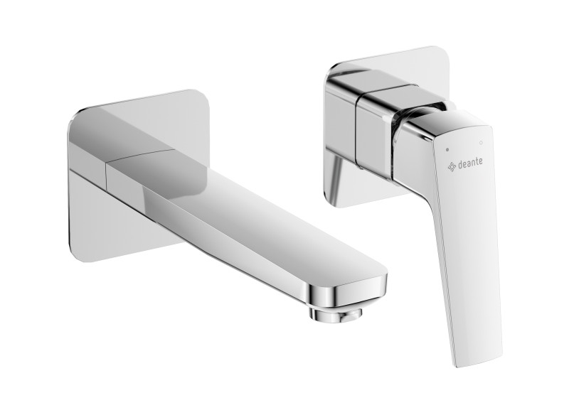 Deante Blur bateria umywalkowa podtynkowa chrom połysk BQL054L