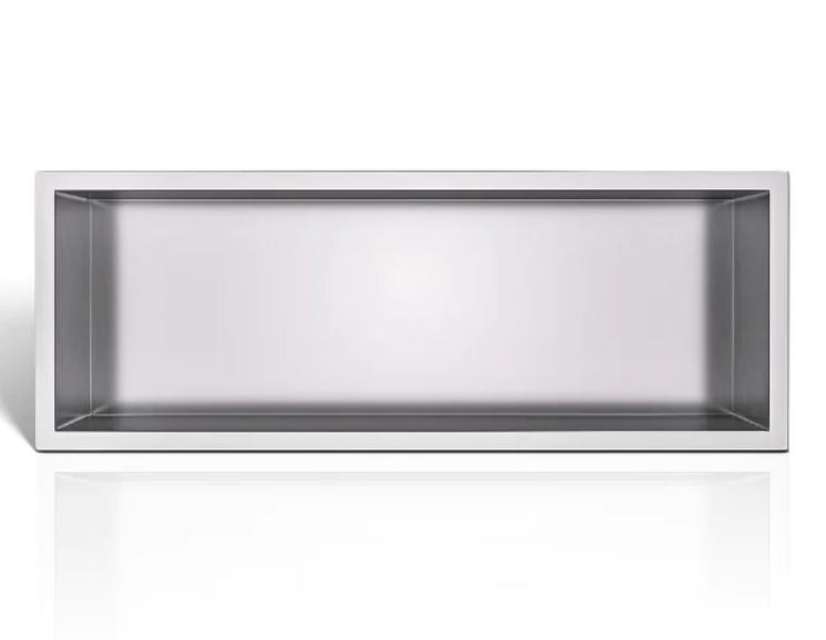 BALNEO WALL BOX Półka 60x20x10 cm podtynkowa, wnękowa, do zabudowy stal nierdzewna inox B0101010110-3