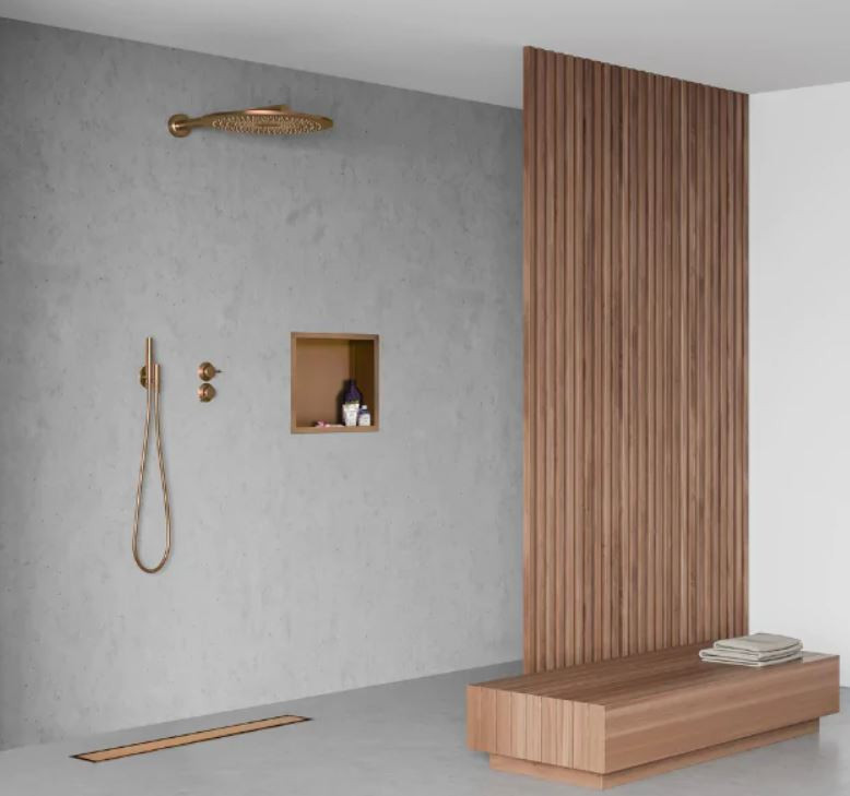 BALNEO WALL-BOX ONE Półka 60x20x10 cm podtynkowa, wnękowa, do zabudowy stal nierdzewna biały mat B0101050210-3