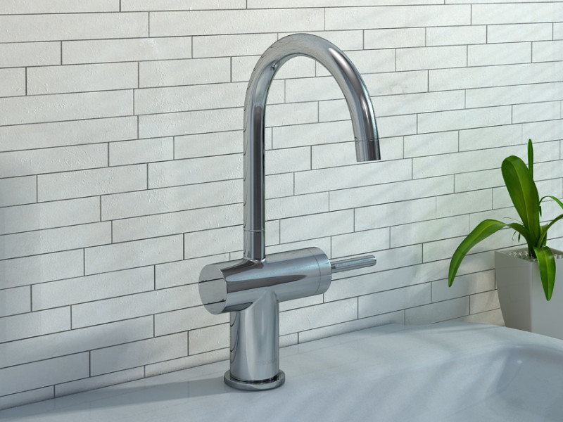 Kohlman Maxima bateria umywalkowa wysoka chrom QB150M