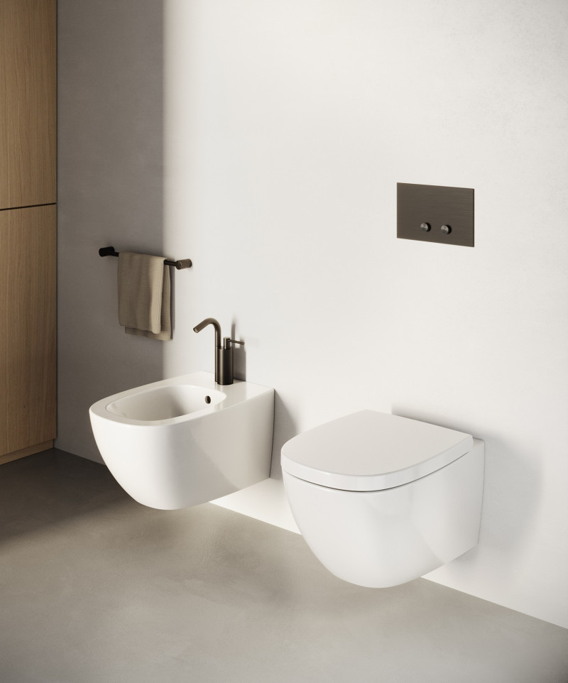 Catalano Alvea bidet wiszący 53x36 biały połysk Cataglaze 0618531001