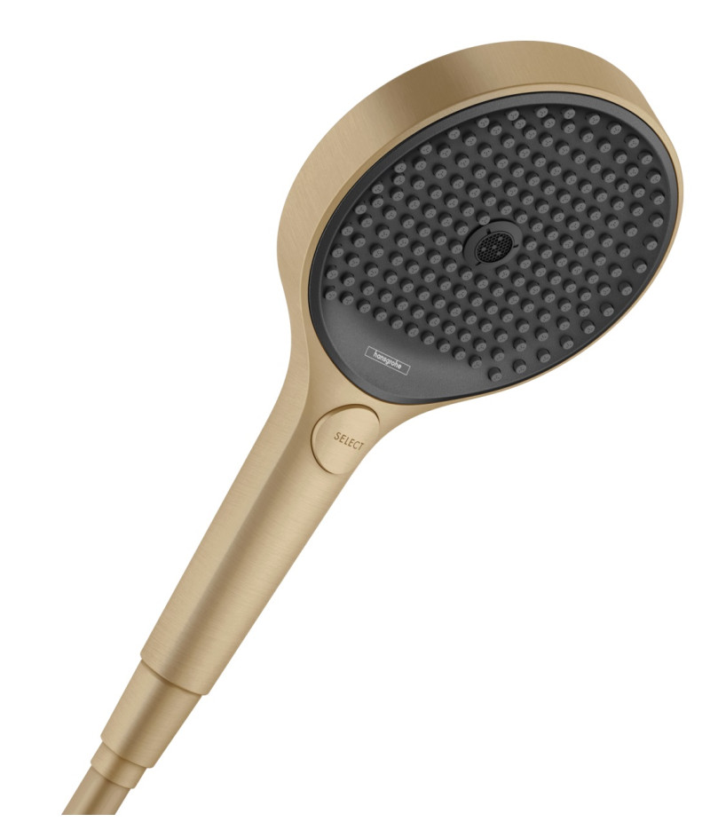 Hansgrohe DuoTurn S zestaw podtynkowy z deszczownicą Pulsify S 26x26 kompletny brąz szczotkowany 75418140NAT01