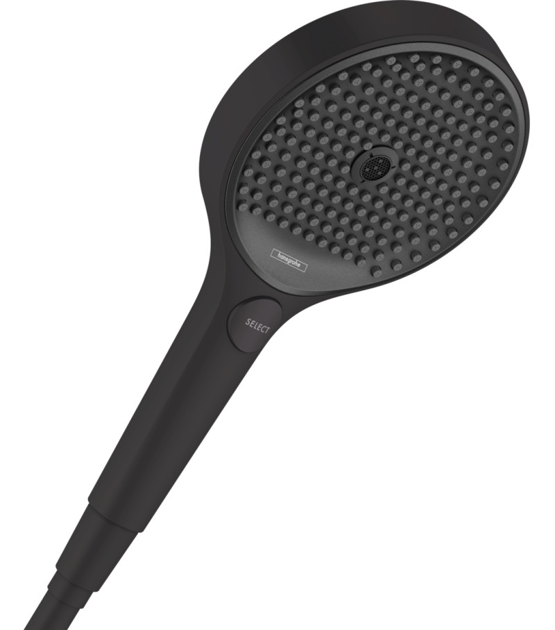 Hansgrohe DuoTurn S zestaw podtynkowy z deszczownicą Pulsify S 26x26 kompletny czarny matowy 75418670NAT01