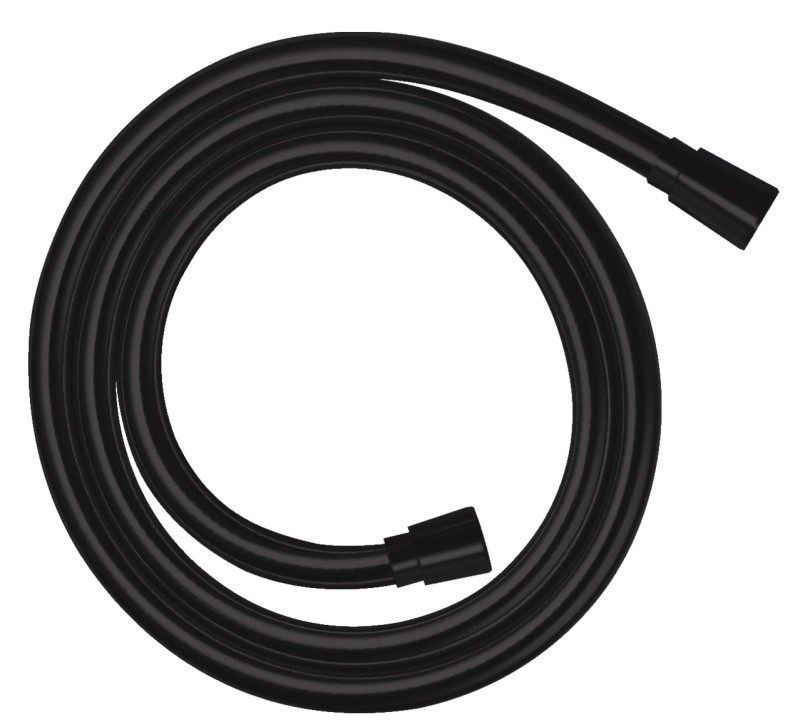 Hansgrohe Isiflex wąż prysznicowy z imitacją powierzchni metalicznej 1,25m czarny matowy 28272670