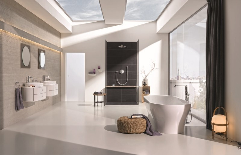 Grohe Essence bateria wannowa wolnostojąca chrom 25248001