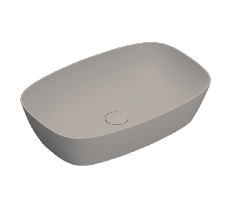 Catalano Alvea umywalka stawiana na blat 60x40 tortora matowy Cataglaze 0622600032