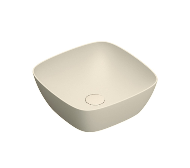 Catalano Alvea umywalka stawiana na blat 40x40 lino matowy Cataglaze 0622400030