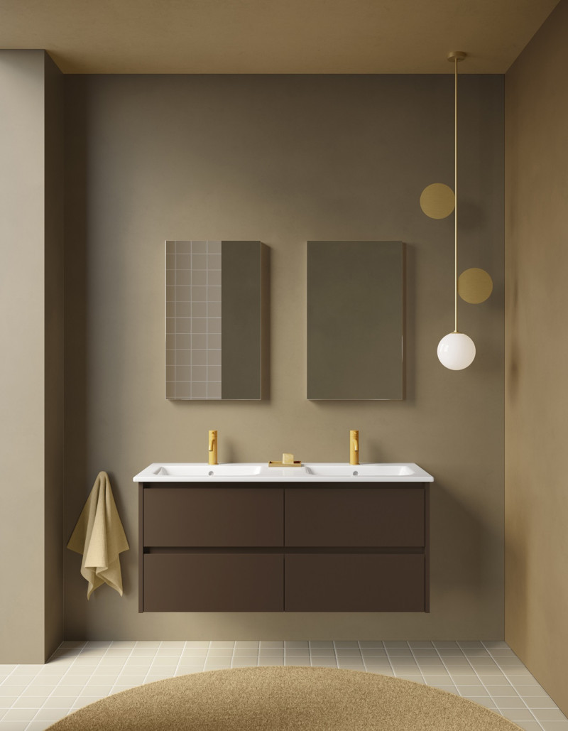 Catalano Italy 120 umywalka podwójna 120x50 bez otworów biały Cataglaze+ 0721270001