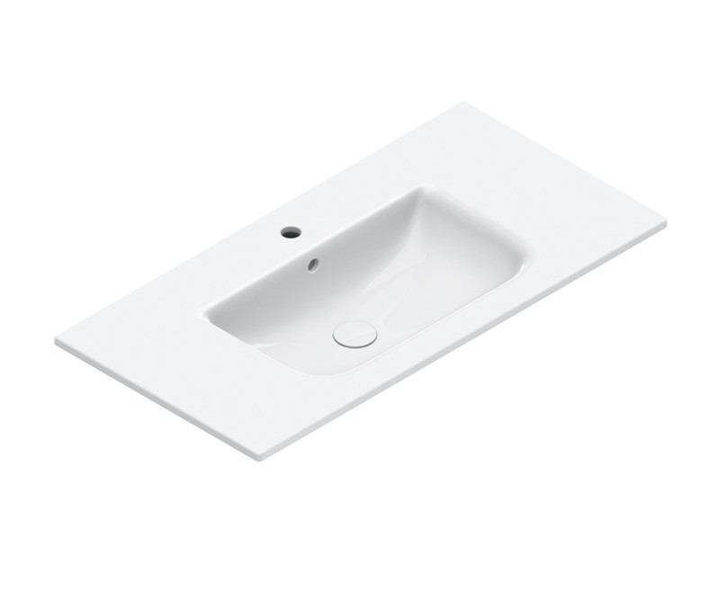 Catalano Italy umywalka z blatem 100x50 z otworem biały Cataglaze+ 0721011001