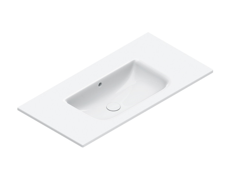 Catalano Italy umywalka z blatem 100x50 bez otworu biały Cataglaze+ 0721010001