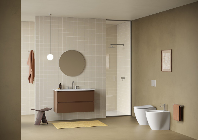 Catalano Italy umywalka z blatem 100x50 bez otworu biały Cataglaze+ 0721010001