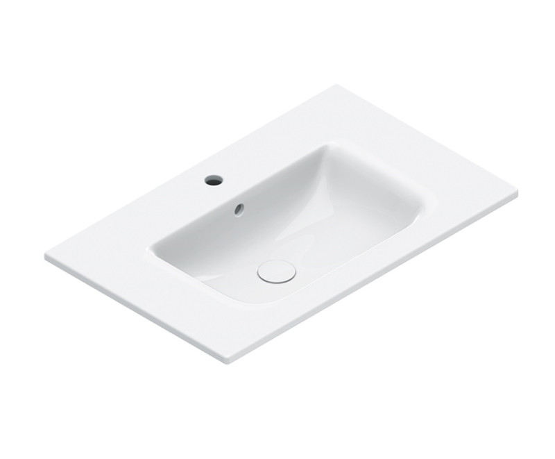 Catalano Italy umywalka z blatem 80x50 z otworem biały Cataglaze+ 0720811001