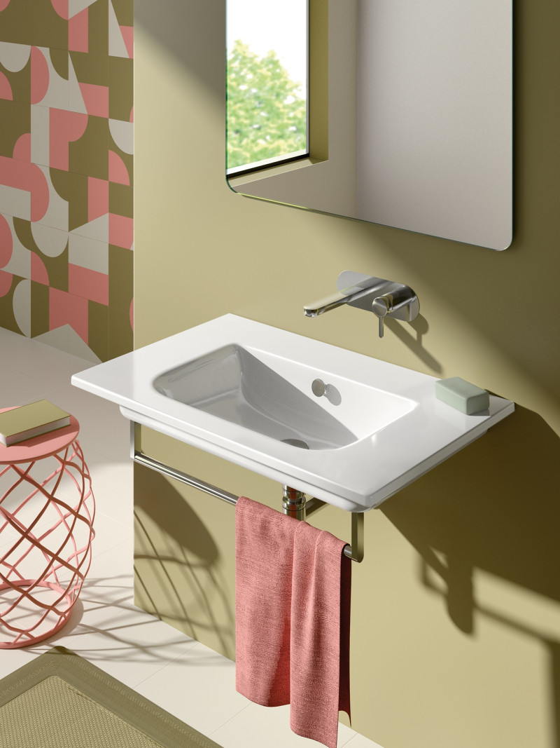 Catalano Italy umywalka z blatem 80x50 z otworem biały Cataglaze+ 0720811001