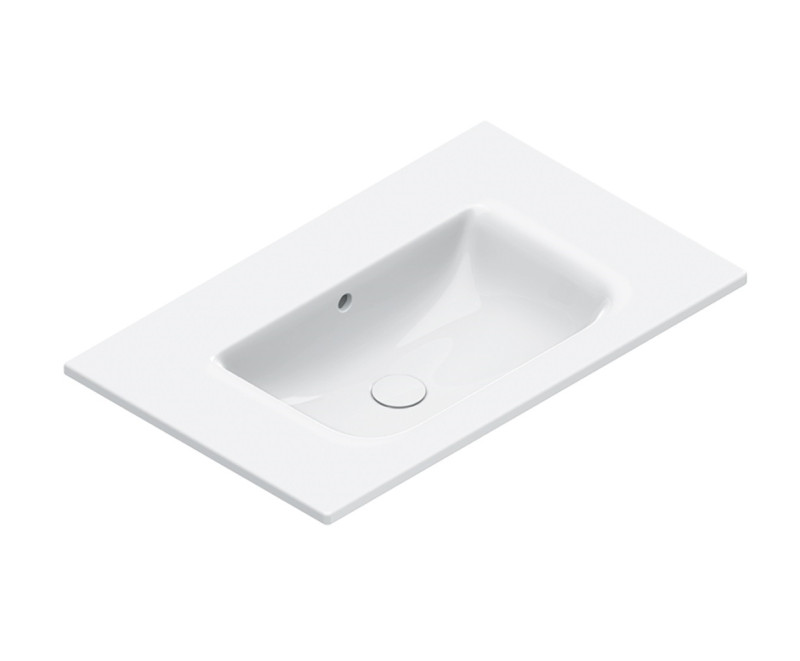 Catalano Italy umywalka z blatem 80x50 bez otworu biały Cataglaze+ 0720810001