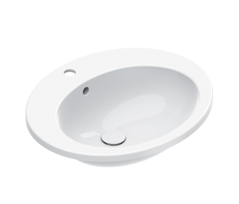 Catalano Italy umywalka wpuszczana w blat 61x51 biały Cataglaze+ 0725611001