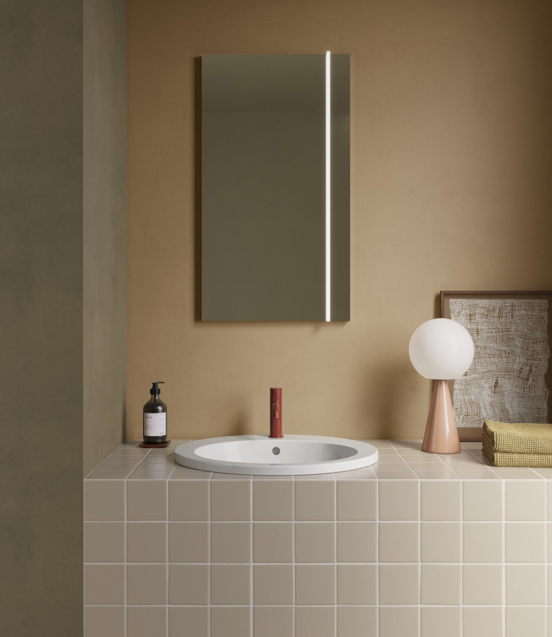 Catalano Italy umywalka wpuszczana w blat 61x51 biały Cataglaze+ 0725611001