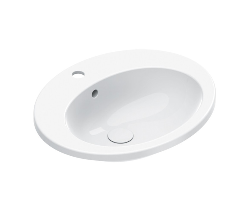 Catalano Italy umywalka wpuszczana w blat 57x47 biały Cataglaze+ 0725571001