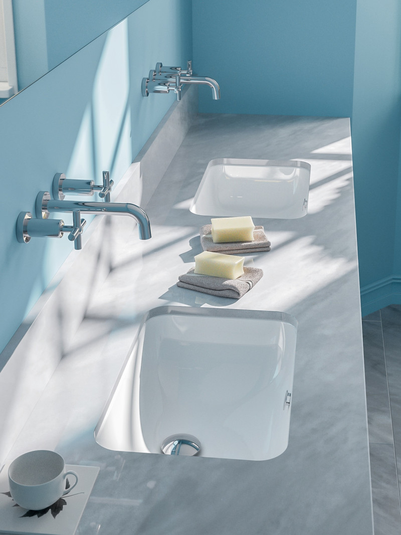 Catalano Italy umywalka podblatowa 55x38 biały Cataglaze+ 0727550001