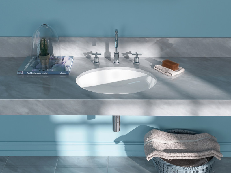 Catalano Italy umywalka podblatowa 57x42 biały Cataglaze+ 0727570001