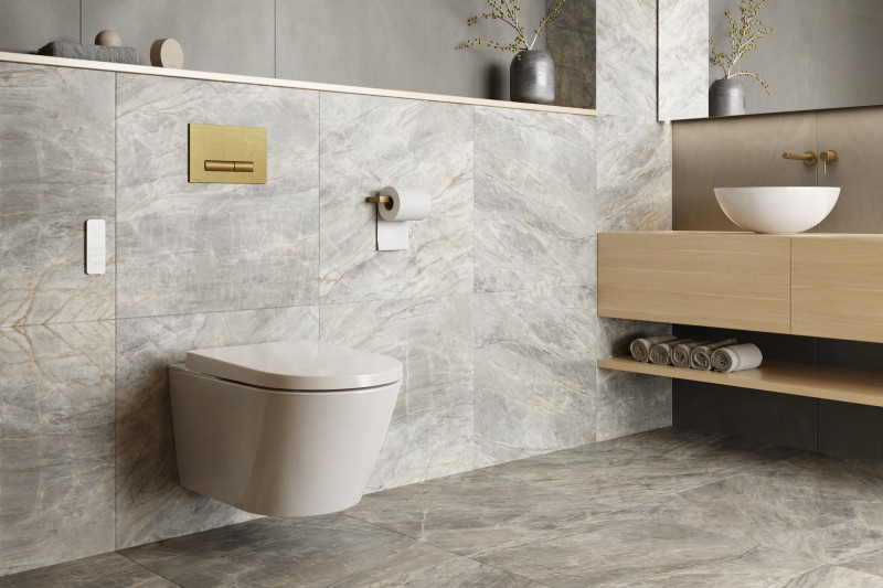 Excellent Dakota 2.1 toaleta myjąca muszla wisząca z deską z funkcją bidetu biały CEEX.4024.593.D2.1.WH