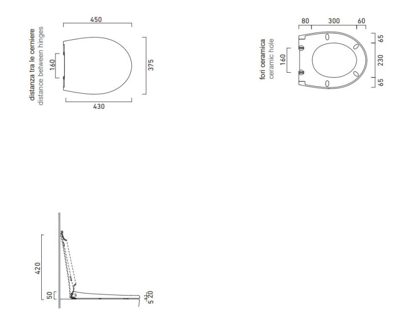 Catalano Italy deska sedesowa wolnopadająca biały połysk 0751100001