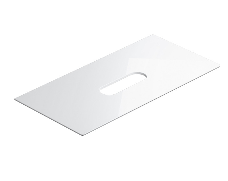Catalano Ceramic Top blat ceramiczny 100x50 pod 1 umywalkę biały połysk Cataglaze 0831250001