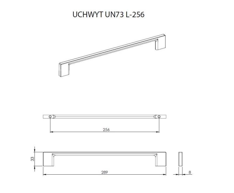Roca Roma Uchwyt do szafki łazienkowej, 1 sztuka czarny mat A817028485