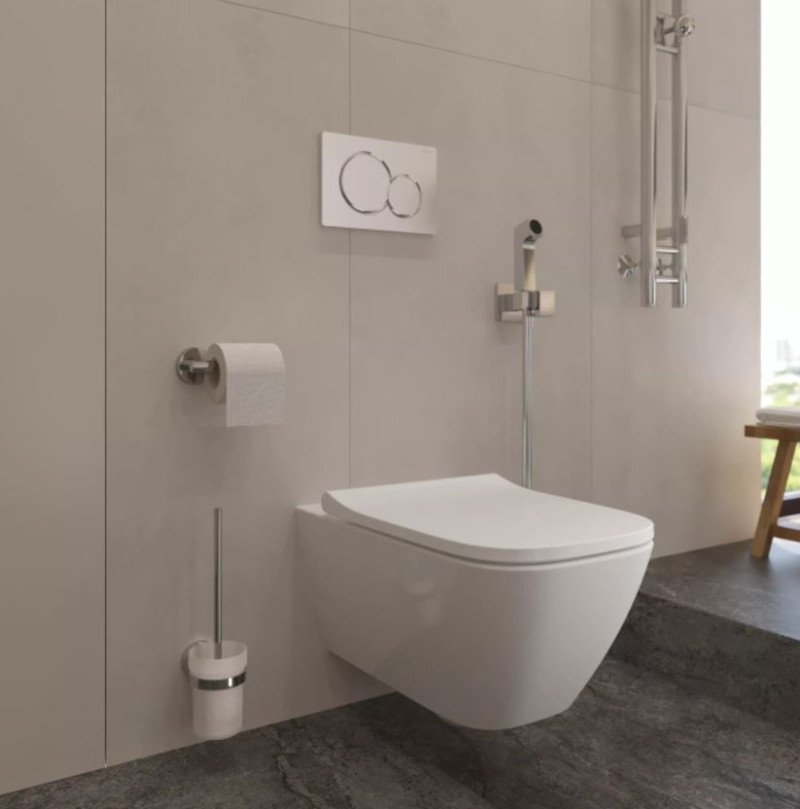 Hansgrohe Bidette 1jet E EcoSmart bateria bidetowa podtynkowa chrom połysk 29233000