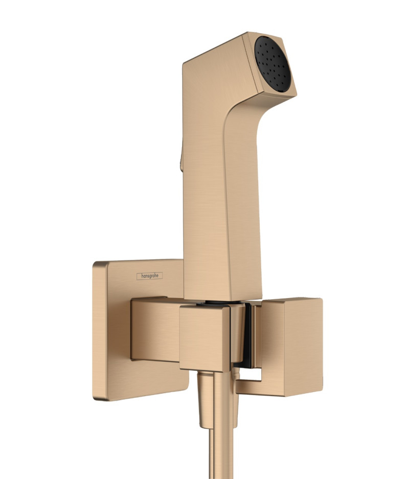 Hansgrohe Bidette 1jet E EcoSmart bateria bidetowa podtynkowa brąz szczotkowany 29233140