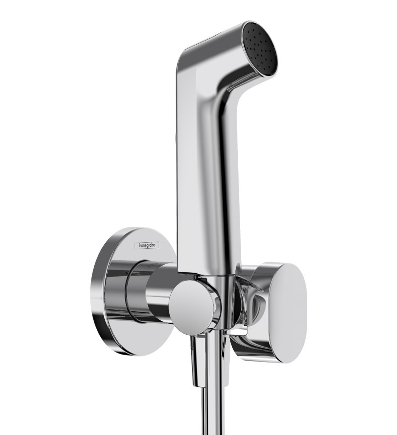 Hansgrohe Bidette 1jet S EcoSmart bateria bidetowa podtynkowa chrom połysk 29232000