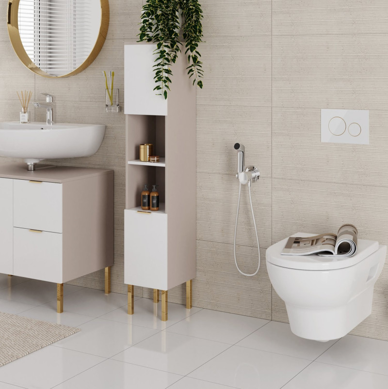 Hansgrohe Bidette 1jet S EcoSmart bateria bidetowa podtynkowa chrom połysk 29232000