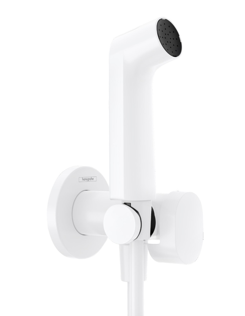 Hansgrohe Bidette 1jet S EcoSmart bateria bidetowa podtynkowa biały matowy 29232700