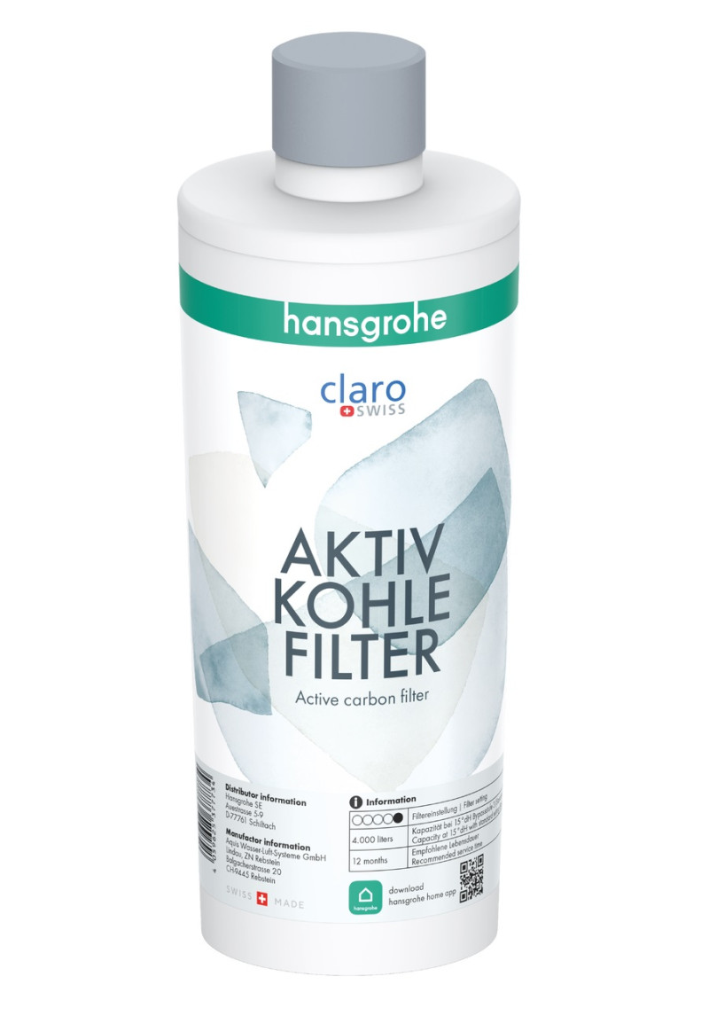 Hansgrohe filtr węglowy do SodaSystem, FilterSystem 76814000